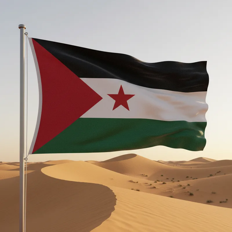 Drapeau du Sahara occidental : symboles, histoire et conflit