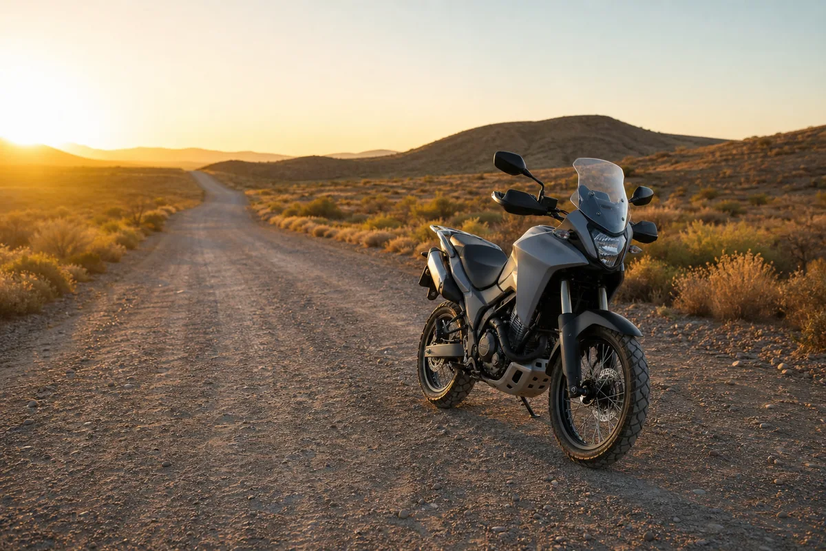 Trail 800 : la moto de voyage pour la route et la piste
